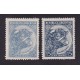 ARGENTINA 1935 GJ 751 + 752 ESTAMPILLAS NUEVAS MINT U$ 7.80